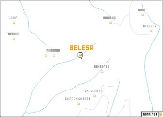 Belesa Map .